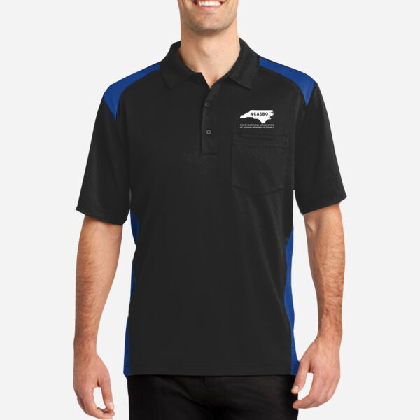 Select Snag Proof Two Way Colorblock Pocket Polo Thumbnail