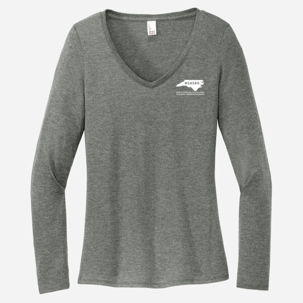 Women's Perfect Tri ® Long Sleeve V Neck Tee Thumbnail